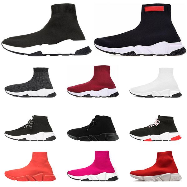 2019 designer shoes speed trainer women men blue pink grey black lace white wine red classic socks trainers sneakers sports size 36-45
2019 designer shoes speed trainer women men blue pink grey black lace white wine red classic socks trainers sneakers sports size 36-45