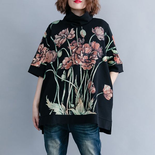 womens hoodies woman clothes women hoodies sweatshirts plus size female turtleneck autumn thinken regular cotton loose print floral, Black
womens hoodies woman clothes women hoodies sweatshirts plus size female turtleneck autumn thinken regular cotton loose print floral, Black