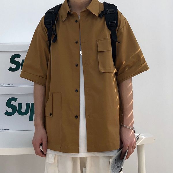 мужская рубашка с короткими рукавами 2020 весной и летом новый красивый сплошной цвет тонкий рубашка с короткими рукавами молодой мода мужск, White;black
мужская рубашка с короткими рукавами 2020 весной и летом новый красивый сплошной цвет тонкий рубашка с короткими рукавами молодой мода мужск, White;black