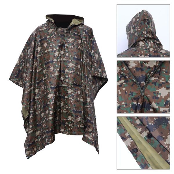 1pc portable waterproof raincoat rain coat cover multifunction adults cloak rain coat for camping hiking fishing
1pc portable waterproof raincoat rain coat cover multifunction adults cloak rain coat for camping hiking fishing