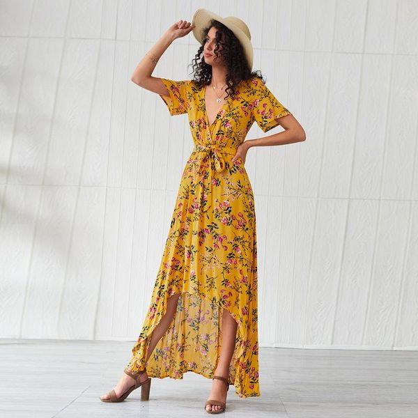 patchwork printed long bohemian maxi dresses for women streetwear summer beach dresses yellow v neck comfortablevestidos, Black;gray
patchwork printed long bohemian maxi dresses for women streetwear summer beach dresses yellow v neck comfortablevestidos, Black;gray