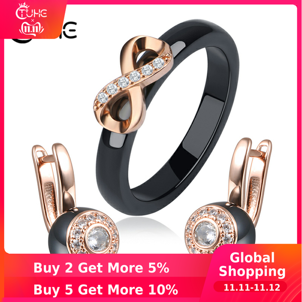fashion ceramic women jewelry sets jewelry rose gold silver cubic zirconia ceramic rings stud earrings sets for women
fashion ceramic women jewelry sets jewelry rose gold silver cubic zirconia ceramic rings stud earrings sets for women