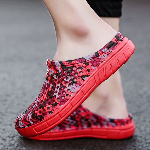 men sandals casual summer outdoor beach shoes slipper garden shoes male 2020 fashion hole sandalia masculina, Black
men sandals casual summer outdoor beach shoes slipper garden shoes male 2020 fashion hole sandalia masculina, Black