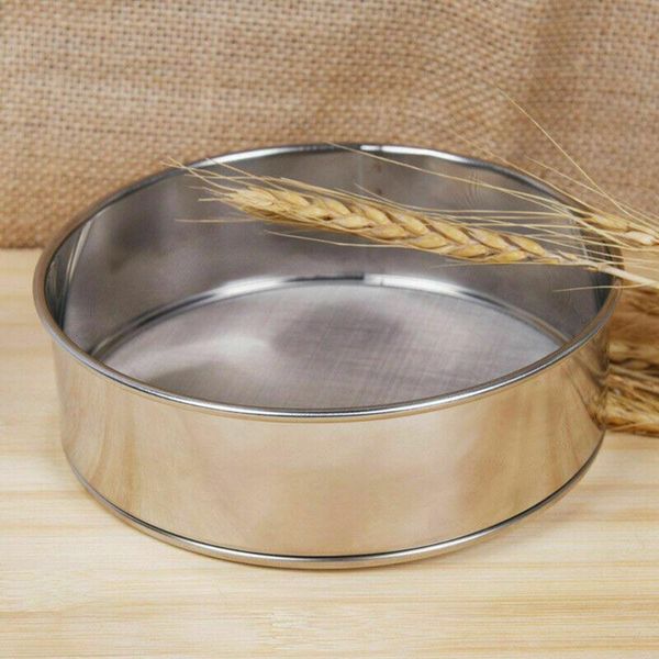 colanders & strainers stainless steel flour sieve kitchen fine mesh oil strainer sifter sugar filter bakeware gadget baking accessories
colanders & strainers stainless steel flour sieve kitchen fine mesh oil strainer sifter sugar filter bakeware gadget baking accessories