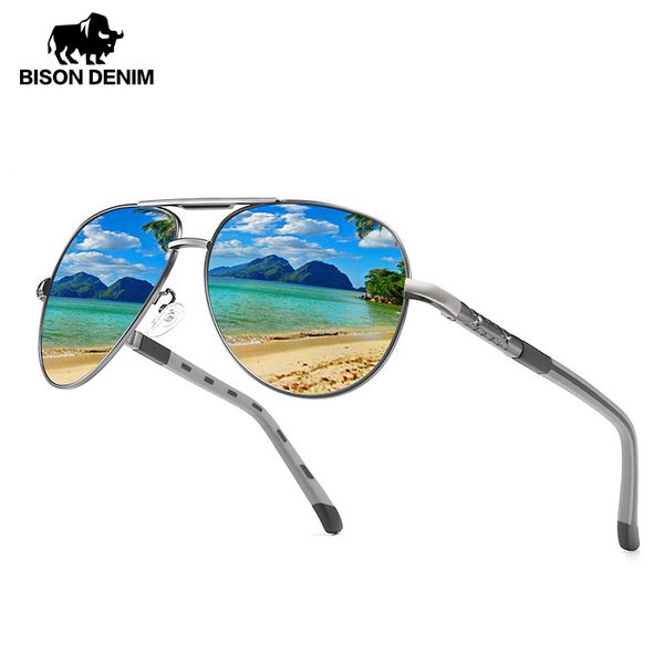 bison denim fashion men sunglasses polarized uv400 mirror alloy frame sun glasses summer spring eyewear for men y9548, White;black
bison denim fashion men sunglasses polarized uv400 mirror alloy frame sun glasses summer spring eyewear for men y9548, White;black