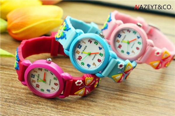children in 3 d watch children lovely oil shell color scale quartz pupil butterfly silicone wrist watch, Blue
children in 3 d watch children lovely oil shell color scale quartz pupil butterfly silicone wrist watch, Blue