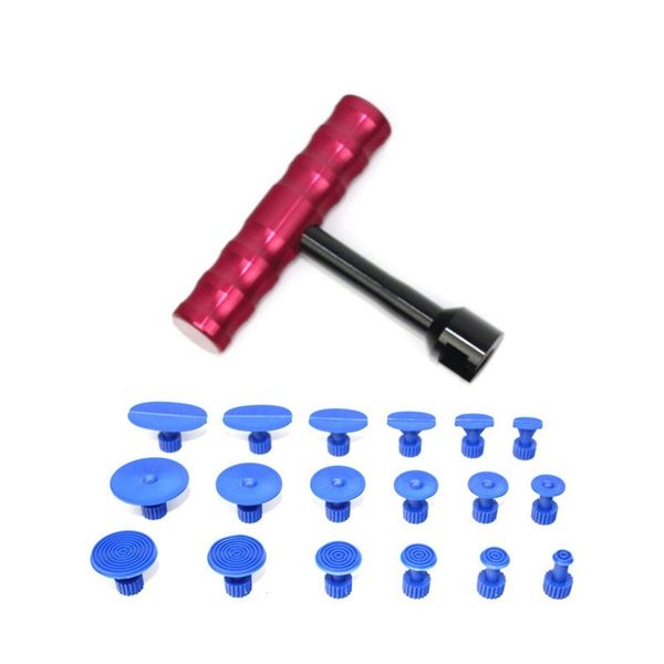pdr tools dent puller kit paintless dent repair tools removal mini hand lifter small red t-bar hand tool set 19pcs
pdr tools dent puller kit paintless dent repair tools removal mini hand lifter small red t-bar hand tool set 19pcs