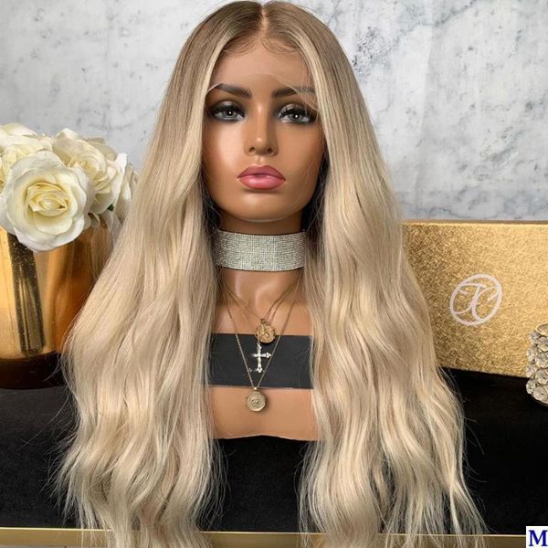 eversilky #4/blonde transparent lace front human hair wigs bleached knots 150density wavy 613 blonde full lace wigs middle ratio, Black;brown
eversilky #4/blonde transparent lace front human hair wigs bleached knots 150density wavy 613 blonde full lace wigs middle ratio, Black;brown