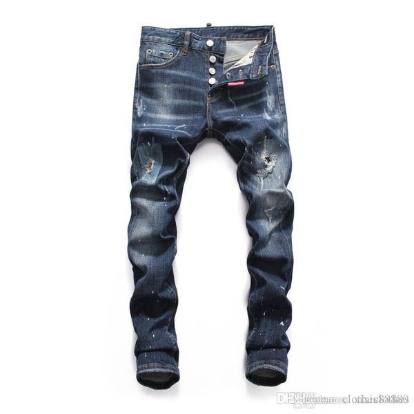 2020 men jeans high-quality jeans mens skinny slim pencil pants casual hip-hop trousers luxury designer mens slim fit jeans luxury pants, Blue
2020 men jeans high-quality jeans mens skinny slim pencil pants casual hip-hop trousers luxury designer mens slim fit jeans luxury pants, Blue