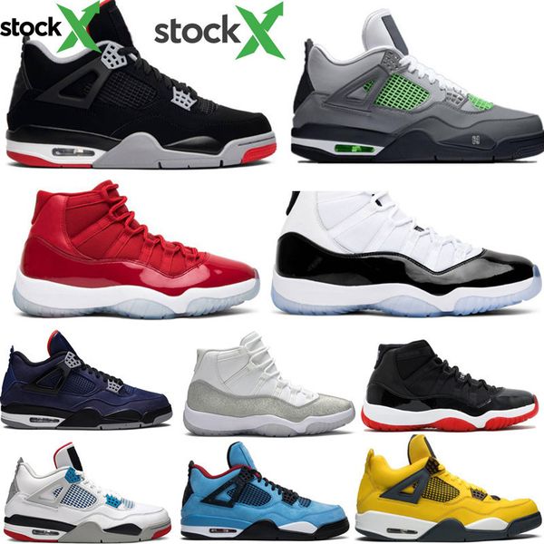new 2020 bred white cement 4 4s what the basketball shoes 11 concord pure money neon royalty loyal blue men sports designer sneakers, Black
new 2020 bred white cement 4 4s what the basketball shoes 11 concord pure money neon royalty loyal blue men sports designer sneakers, Black