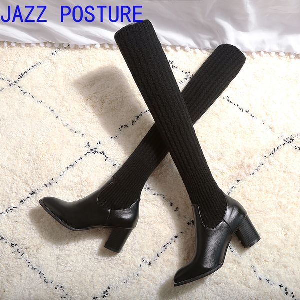 women's boots 2020 series new spring winter section wool stitching boots women's to thigh high shoes q372, Black
women's boots 2020 series new spring winter section wool stitching boots women's to thigh high shoes q372, Black