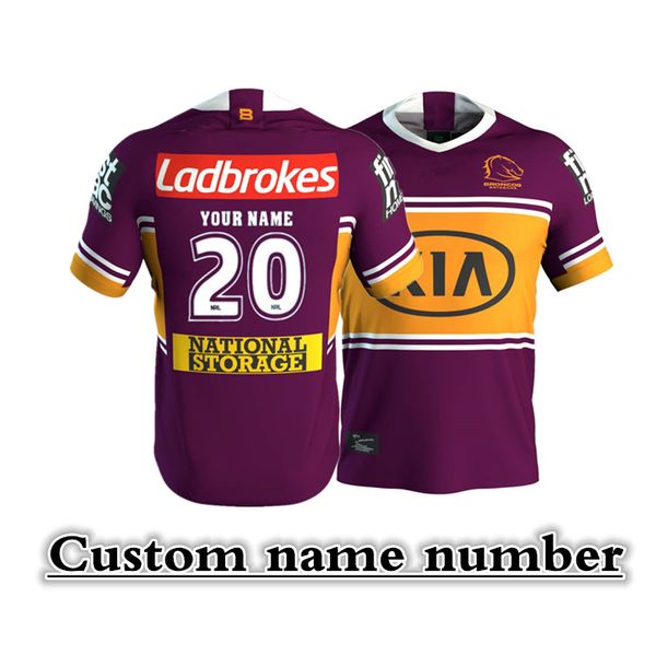 2020 brisbane broncos rugby home jersey size: s-5xl print custom name and number the quality is perfect, Black
2020 brisbane broncos rugby home jersey size: s-5xl print custom name and number the quality is perfect, Black