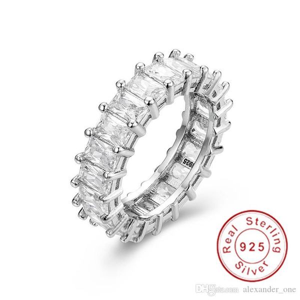925 silver вымощает radiant вырезать полный square имитация алмазный cz eternity band, engagement свадебный камень кольца ювелирные изделия, Slivery;golden
925 silver вымощает radiant вырезать полный square имитация алмазный cz eternity band, engagement свадебный камень кольца ювелирные изделия, Slivery;golden