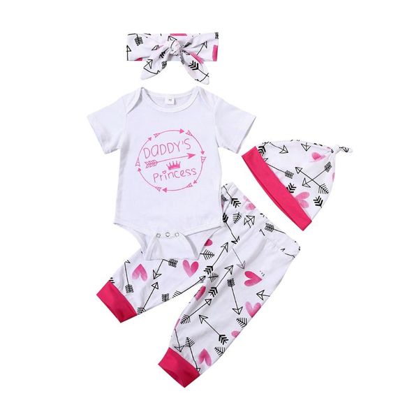 2020 summer newborn kids baby girls clothes set short sleeve letter bodysuit pants hat headband 4pcs outfits clothing, White
2020 summer newborn kids baby girls clothes set short sleeve letter bodysuit pants hat headband 4pcs outfits clothing, White