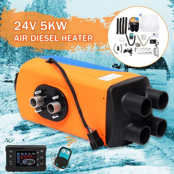audew car parking air diesels heater 24v 5kw 4-holes 5000w car heater + lcd switch + for motorhome boats accessorie
audew car parking air diesels heater 24v 5kw 4-holes 5000w car heater + lcd switch + for motorhome boats accessorie