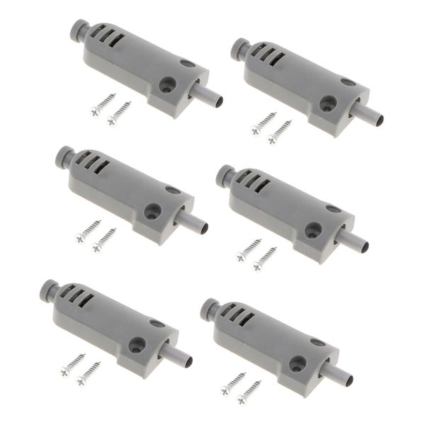 6pc heavy duty cabinet cupboard door dampers quiet 
6pc heavy duty cabinet cupboard door dampers quiet