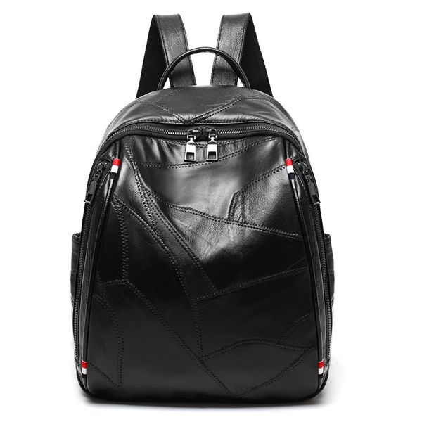 school bags leather handbag korean fashion sheepskin stitching backpack wild leisure shopping travel light small backpack,school bag
school bags leather handbag korean fashion sheepskin stitching backpack wild leisure shopping travel light small backpack,school bag