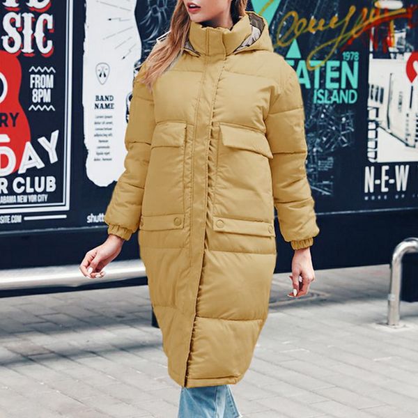 sfit winter women parkas hooded warm solid coat slim cotton padded basic jacket female casual long outwear feminina 2019 new, Black
sfit winter women parkas hooded warm solid coat slim cotton padded basic jacket female casual long outwear feminina 2019 new, Black