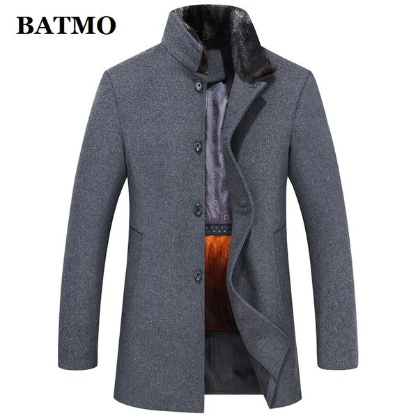 men's wool & blends batmo 2021 arrival winter casual trench coat men,men's thicked jackets plus-size m-4xl 867, Black
men's wool & blends batmo 2021 arrival winter casual trench coat men,men's thicked jackets plus-size m-4xl 867, Black