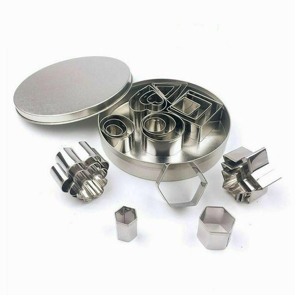 24pcs mini cookie cutter set нержавеющей стали для выпечки кондитерских изделий резцы слайсеры инструменты
24pcs mini cookie cutter set нержавеющей стали для выпечки кондитерских изделий резцы слайсеры инструменты