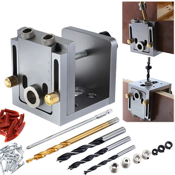 pocket hole puncher jig kit mini style pocket hole jig kit for wood working step drill bit set woodworking tools
pocket hole puncher jig kit mini style pocket hole jig kit for wood working step drill bit set woodworking tools