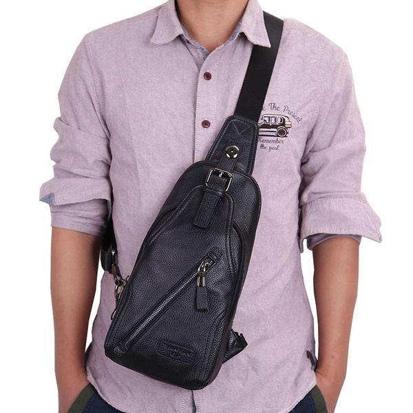 men leather cowhide fashion chest pack sling back pack riding cross body messenger single shoulder bag cj191129, Black;red
men leather cowhide fashion chest pack sling back pack riding cross body messenger single shoulder bag cj191129, Black;red