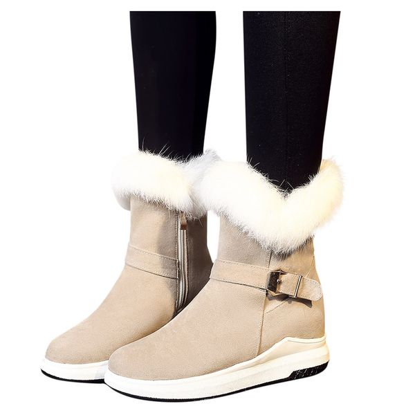 youyedian boots women winter snow shoes woman wedges heel belt buckle mid-calf boots plush ladies platform shoes feminina#f22, Black
youyedian boots women winter snow shoes woman wedges heel belt buckle mid-calf boots plush ladies platform shoes feminina#f22, Black