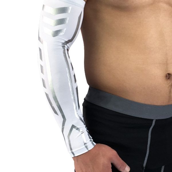 1 pc compression arm warmer sun uv protection sports running bike cycling basketball golf elbow arm sleeves cover hy yq, Black
1 pc compression arm warmer sun uv protection sports running bike cycling basketball golf elbow arm sleeves cover hy yq, Black