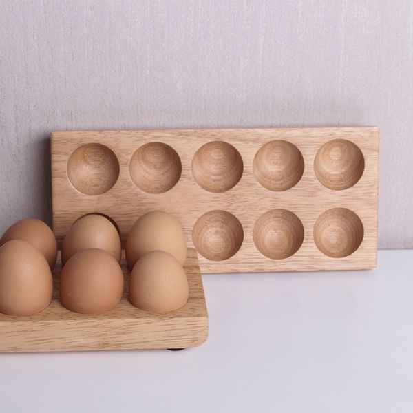 natural wood egg storage boxes double row wooden eggs holder organizer rack kitchen accessories
natural wood egg storage boxes double row wooden eggs holder organizer rack kitchen accessories