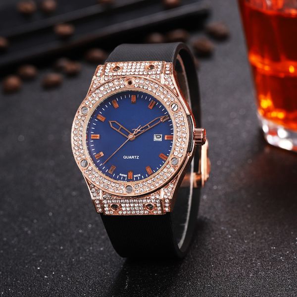 2020 new luxury mens watches quartz-watch woman diamond wristwatch rubber strap relógio hb hublo watch designer watches orologio di lusso, Slivery;brown
2020 new luxury mens watches quartz-watch woman diamond wristwatch rubber strap relógio hb hublo watch designer watches orologio di lusso, Slivery;brown