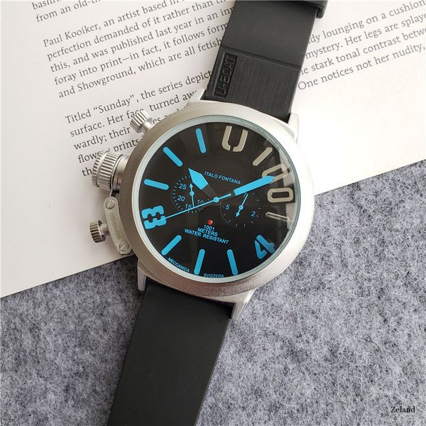 brand new automatic mechanical men's u chronometer u1001 water resistant watch multi-colors big dial boat watch rubber classic round u, Slivery;brown
brand new automatic mechanical men's u chronometer u1001 water resistant watch multi-colors big dial boat watch rubber classic round u, Slivery;brown