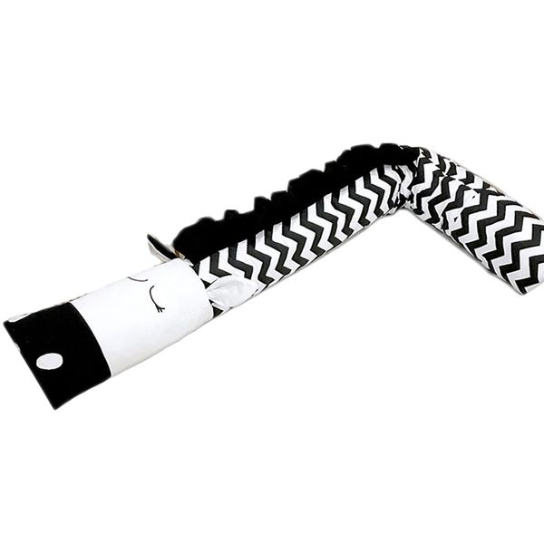 black and white zebra-shaped children's bed crib guardrail bumper pillow anti-collision bar baby bed protection guardrail 3 mete
black and white zebra-shaped children's bed crib guardrail bumper pillow anti-collision bar baby bed protection guardrail 3 mete