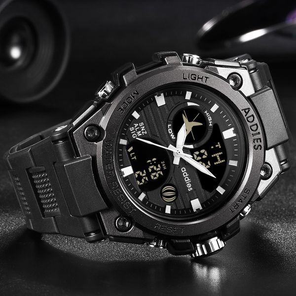 Luxury Swimming Watch Digital Men Sport Watches 30m Led Sport Watch Men Waterproof Mens Sport Watches Man's Fashion Wristwatch Ly191213