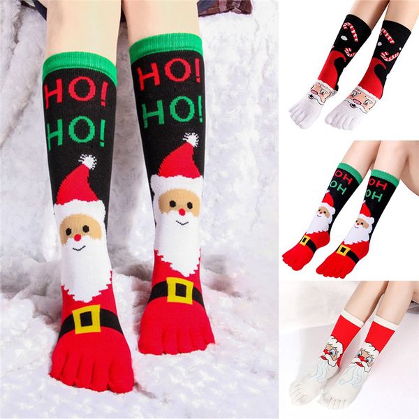 five finger christmas socks christmas woman girl deodorant sweat street costume warm fun cute toe socks, Black
five finger christmas socks christmas woman girl deodorant sweat street costume warm fun cute toe socks, Black