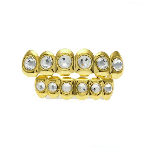 big rhinestone gold grillz teeth double row teeth grillz hip hop fashion dental grills set jewelry, Black
big rhinestone gold grillz teeth double row teeth grillz hip hop fashion dental grills set jewelry, Black
