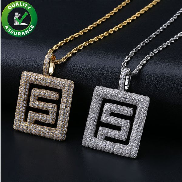 iced out pendant hip hop jewelry mens designer necklace gold chain pendants luxury necklace bling diamond rapper hiphop fashion accessories, Silver
iced out pendant hip hop jewelry mens designer necklace gold chain pendants luxury necklace bling diamond rapper hiphop fashion accessories, Silver