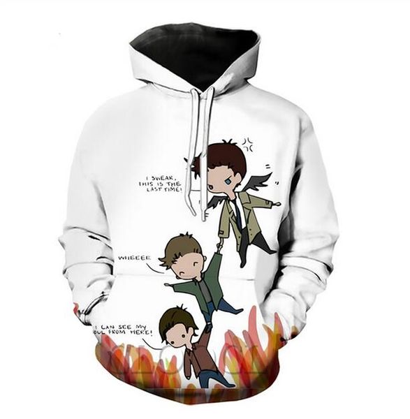 new fashion summer designer hoodies mens women 3d casual hoodie supernatural cas dean and sam harajuku pullovers r0606, Black
new fashion summer designer hoodies mens women 3d casual hoodie supernatural cas dean and sam harajuku pullovers r0606, Black