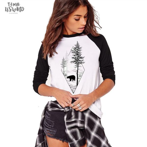 2020 autumn winter long sleeve t shirt women harajuku tree print and bear design o neck tshirt female ladies girls tees, White
2020 autumn winter long sleeve t shirt women harajuku tree print and bear design o neck tshirt female ladies girls tees, White