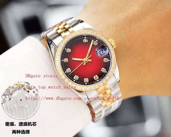 super factory waterproof watch 4 style 18 k gold 278383 sapphire glass 36 mm diamond bezel eta 8215 mechanical automatic mens / woman watch, Slivery;brown
super factory waterproof watch 4 style 18 k gold 278383 sapphire glass 36 mm diamond bezel eta 8215 mechanical automatic mens / woman watch, Slivery;brown