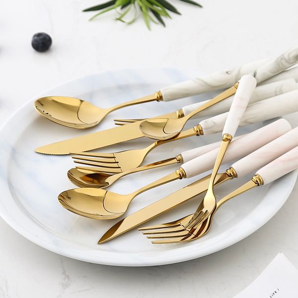 dinnerware sets marble ceramic dinner set cutlery knives forks spoons kitchen stainless steel home party tableware drop
dinnerware sets marble ceramic dinner set cutlery knives forks spoons kitchen stainless steel home party tableware drop