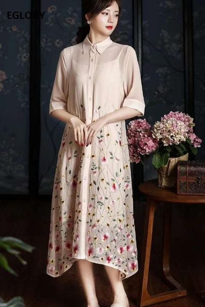 luxury dress 2020 summer brand chinese style women exquisite embroidery half sleeve mid-calf long shirt dress female xxl, Black;gray
luxury dress 2020 summer brand chinese style women exquisite embroidery half sleeve mid-calf long shirt dress female xxl, Black;gray