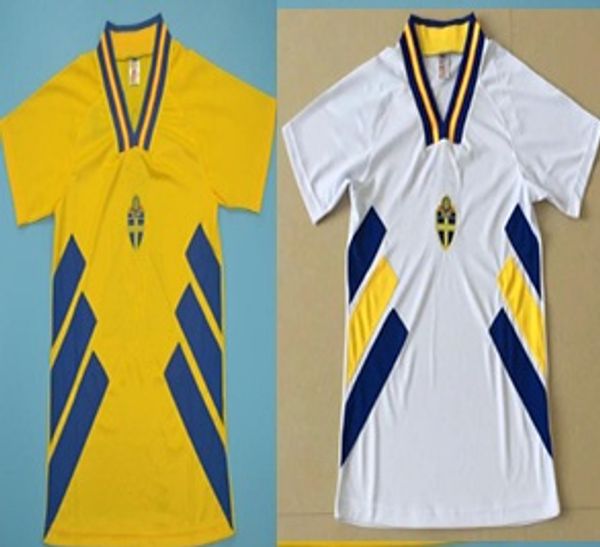 #11 brolin #10 dahlin #7 larsson 1994 sweden soccer jersey home yellow retro 94 classic antique vintage maillot away white football shirt, Black;yellow
#11 brolin #10 dahlin #7 larsson 1994 sweden soccer jersey home yellow retro 94 classic antique vintage maillot away white football shirt, Black;yellow