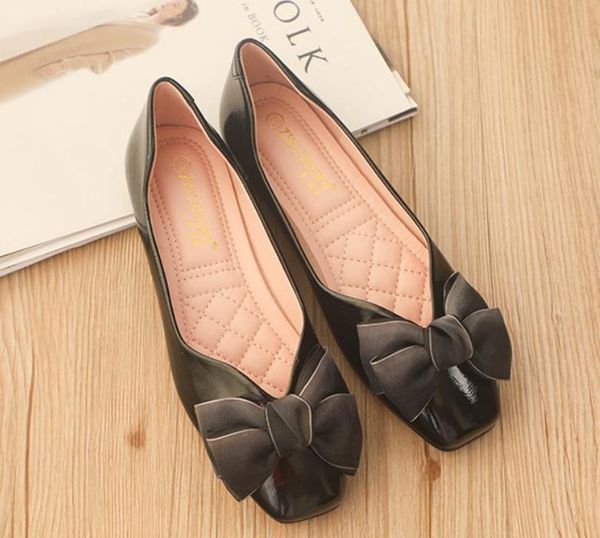 2019 bowknot women's shoes in spring and autumn with new style low heel square head @115, Black
2019 bowknot women's shoes in spring and autumn with new style low heel square head @115, Black