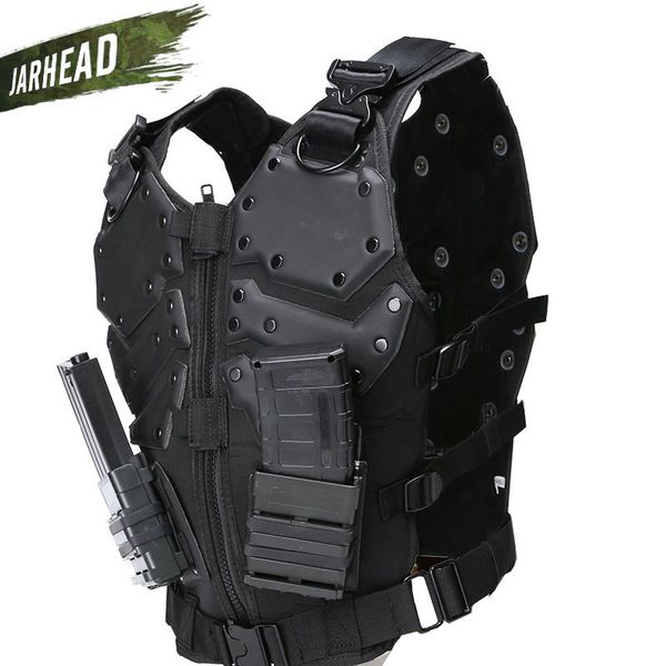 new tactical vest multi-functional tactical body armor outdoor airsoft paintball training cs protection equipment molle vests t200610, Black;green
new tactical vest multi-functional tactical body armor outdoor airsoft paintball training cs protection equipment molle vests t200610, Black;green