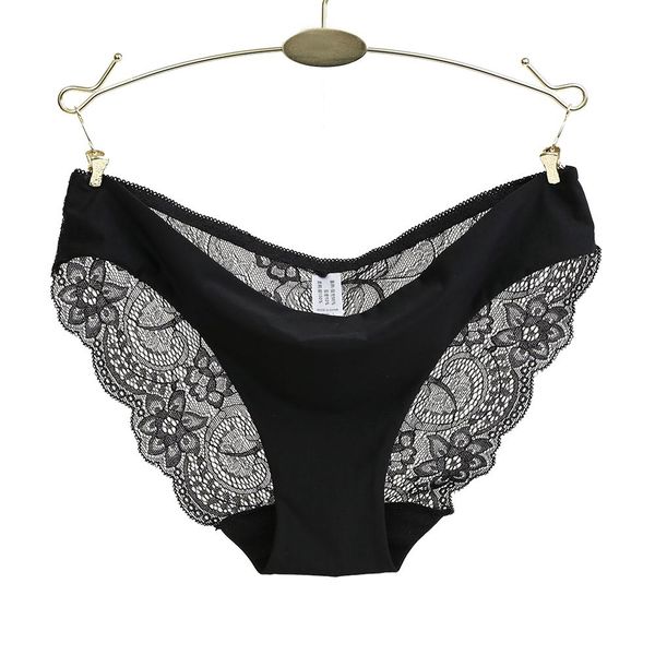 underwear woman panties lace plus size panty transparent low-rise cotton briefs intimates new sale, Black;pink
underwear woman panties lace plus size panty transparent low-rise cotton briefs intimates new sale, Black;pink