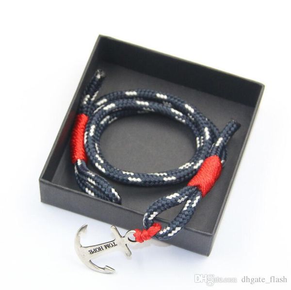 4 size tom hope mediterranean navy stainless steel triple black anchor bracelet black rope bangle bracelet for christmas ing
4 size tom hope mediterranean navy stainless steel triple black anchor bracelet black rope bangle bracelet for christmas ing