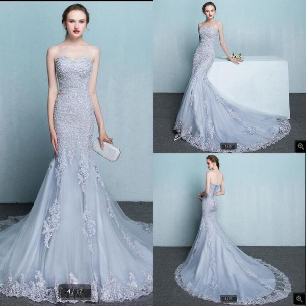 saudi arabia silver lace appliques mermaid prom dresses beaded court train sweetheart neck corset/lace up 2019 prom gowns sale, Black
saudi arabia silver lace appliques mermaid prom dresses beaded court train sweetheart neck corset/lace up 2019 prom gowns sale, Black