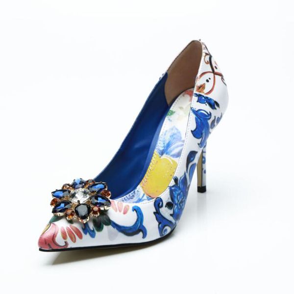 dress shoes fashion crystal blue pumps flowers decor women floral print shallow slip on heels pointed toe stiletto heeled, Black
dress shoes fashion crystal blue pumps flowers decor women floral print shallow slip on heels pointed toe stiletto heeled, Black
