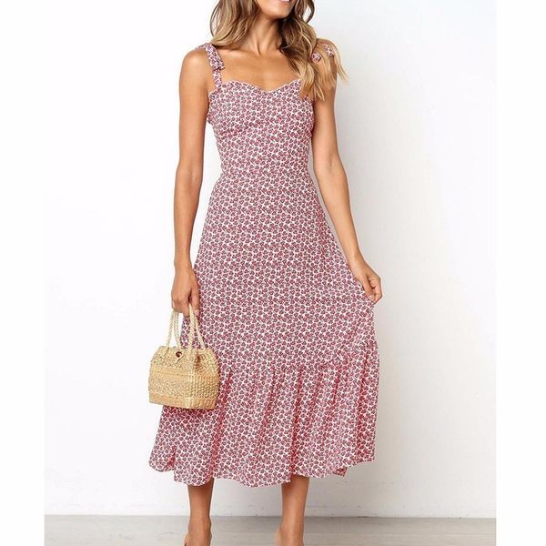Try Everything Beach Women Summer Dress 2019 Backless Floral Ladies Dresses Long Ruffle Casual Dress For Women Spagetti Strap
Try Everything Beach Women Summer Dress 2019 Backless Floral Ladies Dresses Long Ruffle Casual Dress For Women Spagetti Strap