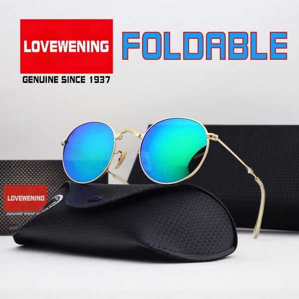 style (7) attractive design round folding women sunglasses portable glasses mirror hd polaroid uv400 lens 0l3517 001/30 51-22 ing, White;black
style (7) attractive design round folding women sunglasses portable glasses mirror hd polaroid uv400 lens 0l3517 001/30 51-22 ing, White;black